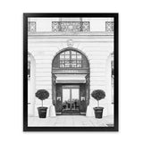 Shop 31 Rue Cambon B&W II Art Print-Black, Grey, Hamptons, Portrait, View All, White-framed painted poster wall decor artwork