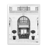 Shop 31 Rue Cambon B&W II Art Print-Black, Grey, Hamptons, Portrait, View All, White-framed painted poster wall decor artwork