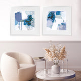 Shop Abstract Layers IV Blue (Square) Art Print-Abstract, Blue, Purple, Square, View All, WA-framed painted poster wall decor artwork