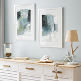 Shop Balanced Neutral I Art Print-Abstract, Blue, Green, PC, Portrait, Rectangle, View All-framed painted poster wall decor artwork