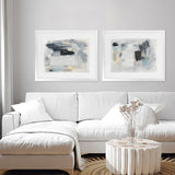 Shop Baroque Abstract II Art Print-Abstract, Grey, Horizontal, Landscape, PC, Rectangle, View All-framed painted poster wall decor artwork