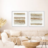 Shop Coexist II (Square) Canvas Art Print-Abstract, Brown, PC, Square, View All-framed wall decor artwork