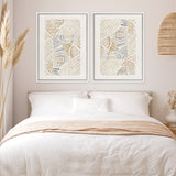 Shop Dreamy Geo II Canvas Art Print-Abstract, Neutrals, PC, Portrait, Rectangle, View All-framed wall decor artwork