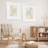 Shop Dreamy Geo I Art Print-Abstract, Neutrals, PC, Portrait, Rectangle, View All-framed painted poster wall decor artwork