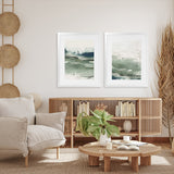 Shop Emerald Daze I Art Print-Abstract, Green, PC, Portrait, Rectangle, View All-framed painted poster wall decor artwork