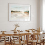 Shop Glacier Dreaming Art Print-Abstract, Horizontal, Neutrals, PC, Rectangle, View All-framed painted poster wall decor artwork