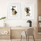 Shop Hampstead Heath II Art Print-Abstract, Black, Brown, PC, Portrait, Rectangle, View All-framed painted poster wall decor artwork