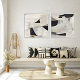 Shop High 2 (Square) Canvas Art Print-Abstract, Dan Hobday, Neutrals, Square, View All-framed wall decor artwork