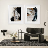 Shop Inviting Art Print-Abstract, Black, Brown, Dan Hobday, Portrait, Rectangle, View All-framed painted poster wall decor artwork