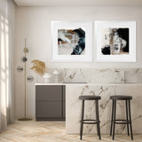 Shop Important (Square) Art Print-Abstract, Black, Dan Hobday, Square, View All-framed painted poster wall decor artwork