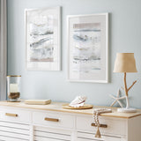 Shop Melting Ice I Art Print-Abstract, Neutrals, PC, Portrait, Rectangle, View All-framed painted poster wall decor artwork