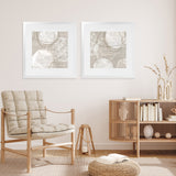 Shop Natural Vibe II (Square) Art Print-Abstract, Neutrals, PC, Square, View All-framed painted poster wall decor artwork