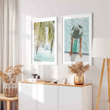 Palm Shade Photo Art Print