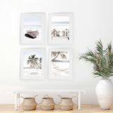 Shop Palm Shadow Photo Art Print-Boho, Coastal, Green, Hamptons, Photography, Portrait, Tropical, View All-framed poster wall decor artwork