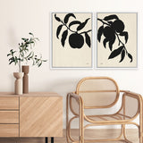 Shop Peach I Canvas Art Print-Black, Botanicals, Portrait, Rectangle, View All, WA-framed wall decor artwork