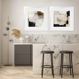 Shop Ragstone (Square) Art Print-Abstract, Dan Hobday, Neutrals, Square, View All-framed painted poster wall decor artwork