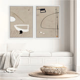 Shop Regenerate 1 Canvas Art Print-Abstract, Brown, Dan Hobday, Portrait, Rectangle, View All-framed wall decor artwork