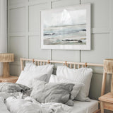 Shop Sandy Bay Art Print-Abstract, Dan Hobday, Horizontal, Neutrals, Rectangle, View All-framed painted poster wall decor artwork