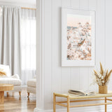 Shop Santorini Sunset I Photo Art Print-Amalfi Coast Italy, Boho, Coastal, Greece, Neutrals, Orange, Photography, Pink, Portrait, View All-framed poster wall decor artwork