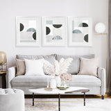 Shop Shape Parade III Art Print-Abstract, Neutrals, PC, Portrait, Rectangle, View All-framed painted poster wall decor artwork