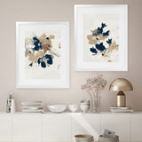 Shop Summer View 1 Art Print-Abstract, Blue, Brown, Dan Hobday, Portrait, Rectangle, View All-framed painted poster wall decor artwork