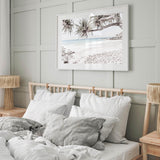 Shop Sunshine Coast Photo Art Print-Boho, Coastal, Green, Landscape, Photography, Tropical, View All, White-framed poster wall decor artwork