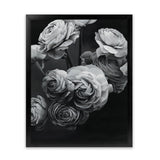 Shop Black & White Bouquet Art Print-Black, Florals, Hamptons, Portrait, Scandinavian, View All-framed painted poster wall decor artwork