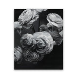 Shop Black & White Bouquet Art Print-Black, Florals, Hamptons, Portrait, Scandinavian, View All-framed painted poster wall decor artwork