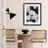 Shop White English Roses Art Print-Florals, Green, Hamptons, Portrait, View All, White-framed painted poster wall decor artwork