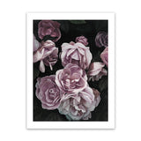 Shop Dusty Pink Roses Art Print-Florals, Hamptons, Pink, Portrait, Purple, View All-framed painted poster wall decor artwork