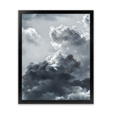Shop Cloudscape Art Print-Blue, Grey, Portrait, Scandinavian, View All-framed painted poster wall decor artwork