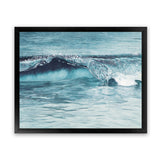Shop Ocean Wave Art Print-Blue, Coastal, Tropical, View All-framed painted poster wall decor artwork