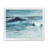 Shop Ocean Wave Art Print-Blue, Coastal, Tropical, View All-framed painted poster wall decor artwork
