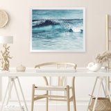 Shop Ocean Wave Art Print-Blue, Coastal, Tropical, View All-framed painted poster wall decor artwork