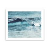 Shop Ocean Wave Art Print-Blue, Coastal, Tropical, View All-framed painted poster wall decor artwork