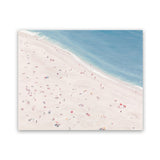 Shop Sunbathers Art Print-Blue, Coastal, Landscape, Neutrals, Tropical, View All-framed painted poster wall decor artwork