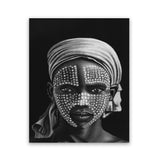 Shop Tribal Art Print-African, Black, Boho, Hamptons, People, Portrait, View All-framed painted poster wall decor artwork