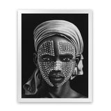 Shop Tribal Art Print-African, Black, Boho, Hamptons, People, Portrait, View All-framed painted poster wall decor artwork