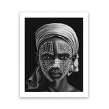 Shop Tribal Art Print-African, Black, Boho, Hamptons, People, Portrait, View All-framed painted poster wall decor artwork