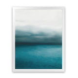 Shop Horizon Art Print-Blue, Coastal, Green, Portrait, Scandinavian, Tropical, View All-framed painted poster wall decor artwork