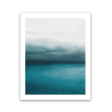 Shop Horizon Art Print-Blue, Coastal, Green, Portrait, Scandinavian, Tropical, View All-framed painted poster wall decor artwork