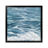 Shop Ocean Swell (Square) Art Print-Blue, Coastal, Square, View All-framed painted poster wall decor artwork