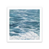 Shop Ocean Swell (Square) Art Print-Blue, Coastal, Square, View All-framed painted poster wall decor artwork