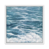 Shop Ocean Swell (Square) Canvas Art Print-Blue, Coastal, Square, View All-framed wall decor artwork