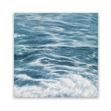 Shop Ocean Swell (Square) Art Print-Blue, Coastal, Square, View All-framed painted poster wall decor artwork