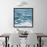 Shop Ocean Swell (Square) Canvas Art Print-Blue, Coastal, Square, View All-framed wall decor artwork