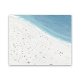 Shop Sunbathers II Art Print-Blue, Coastal, Landscape, Tropical, View All, White-framed painted poster wall decor artwork