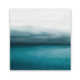 Shop Horizon (Square) Art Print-Blue, Coastal, Scandinavian, Square, View All-framed painted poster wall decor artwork