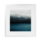 Shop Dark Horizon (Square) Art Print-Blue, Coastal, Scandinavian, Square, View All-framed painted poster wall decor artwork