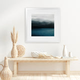 Shop Dark Horizon (Square) Art Print-Blue, Coastal, Scandinavian, Square, View All-framed painted poster wall decor artwork